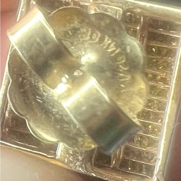 Yellow Diamond Earrings - Picture 11 of 11